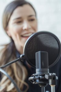 pop filter for your mic for podcasting